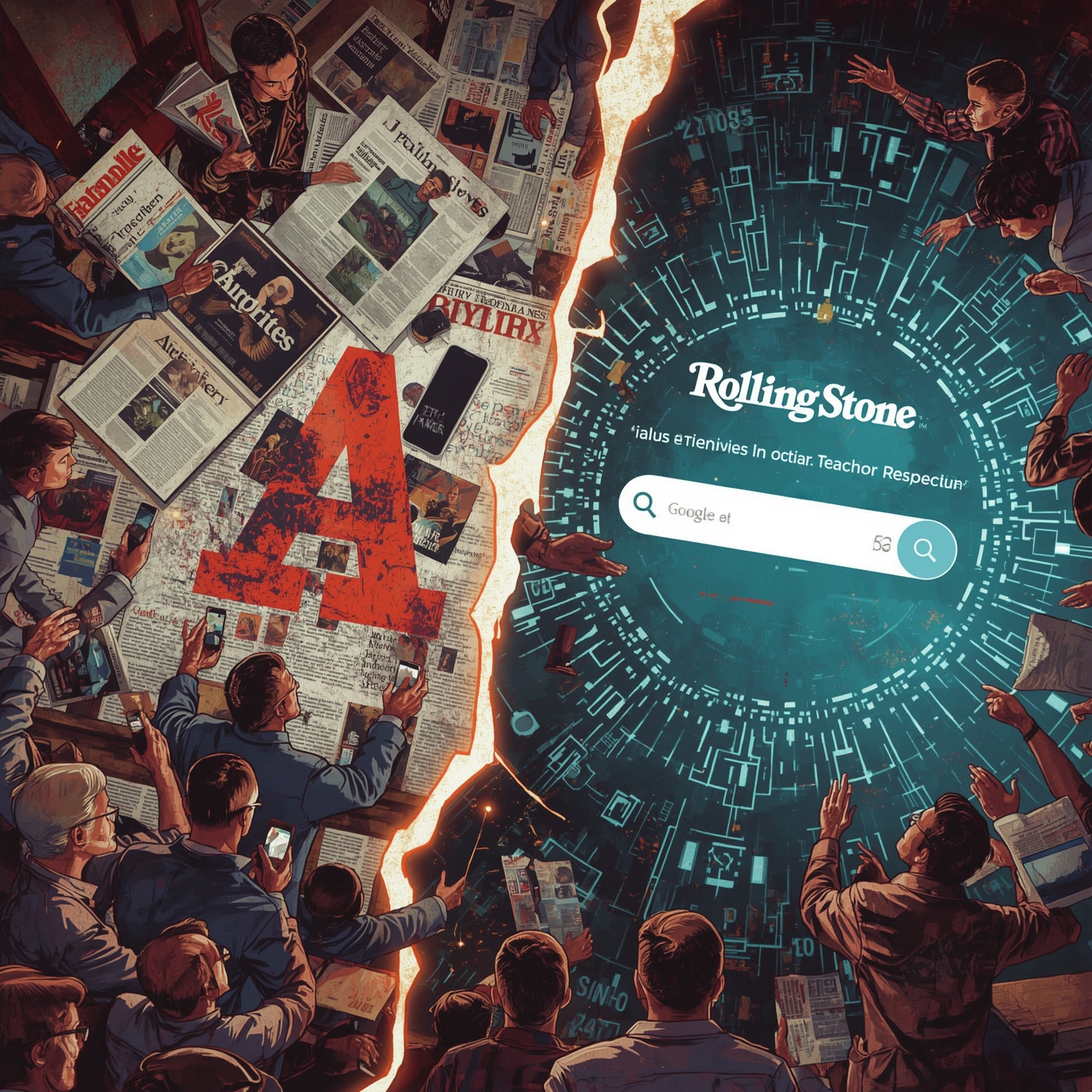 Rolling Stone’s Publisher Sues Google Over AI Overviews