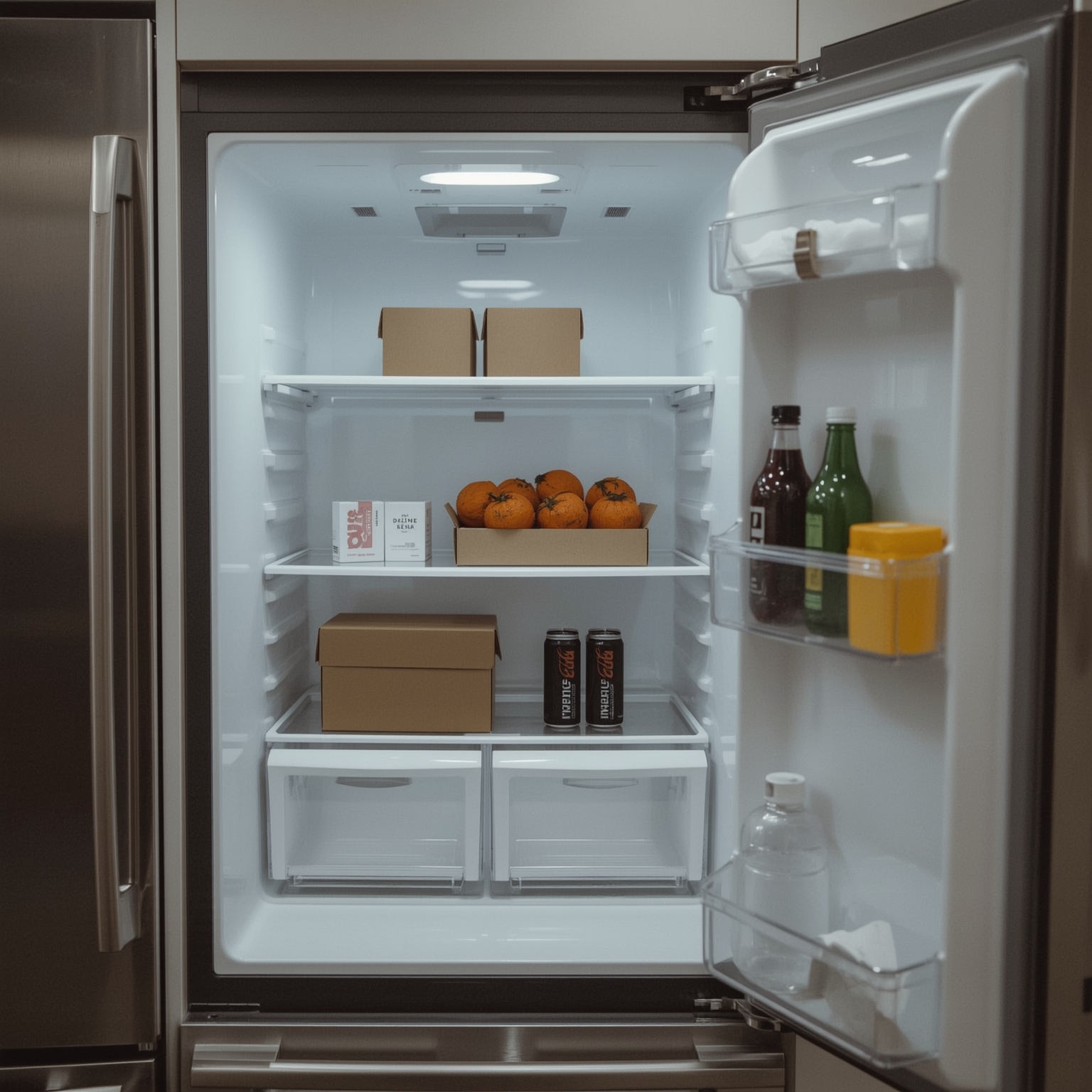 Inside the Rarely Used Fridges of 20-Something Tech Founders
