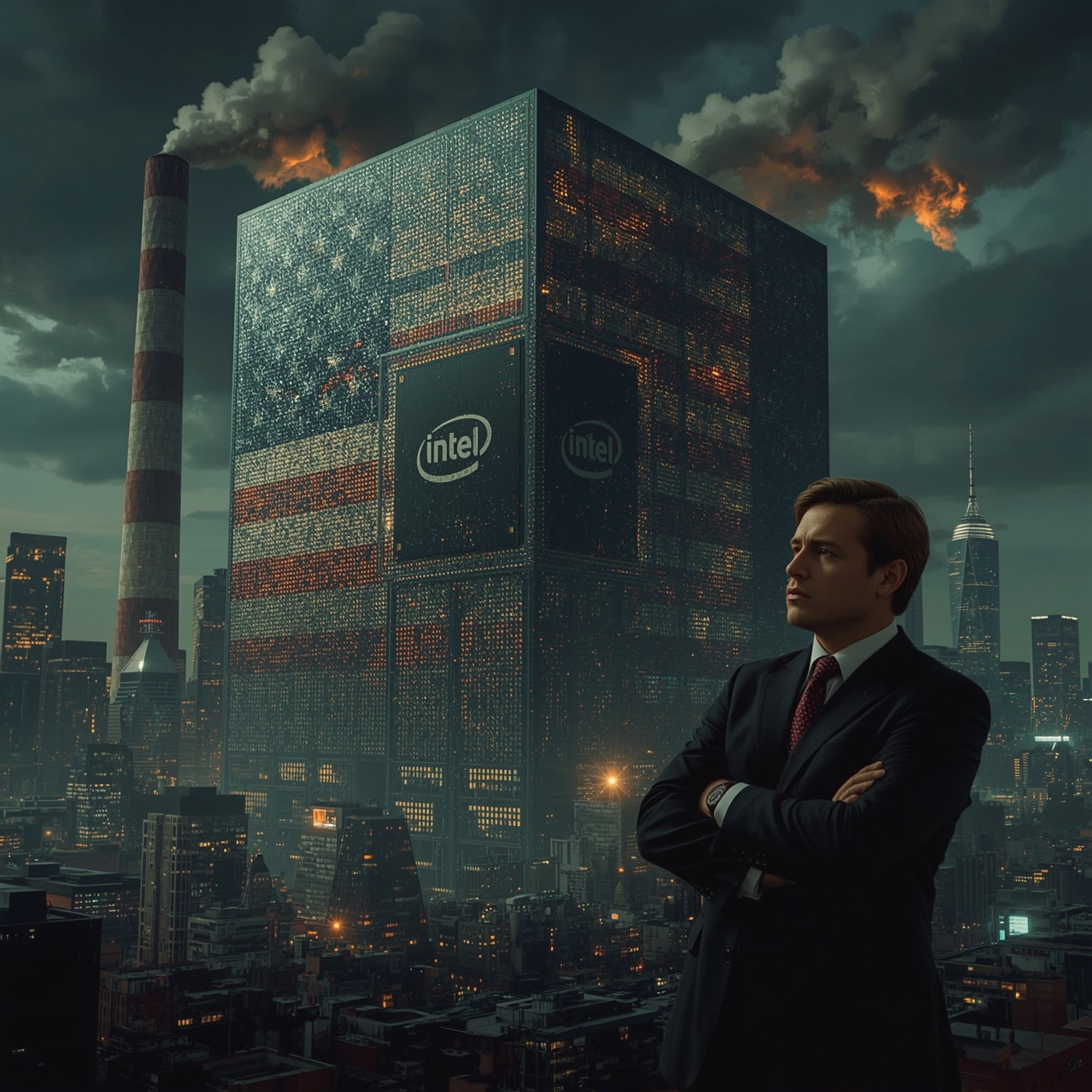Palantir Cofounder Criticizes US Stake in Intel as ‘Very Weird’ Form of Cronyism