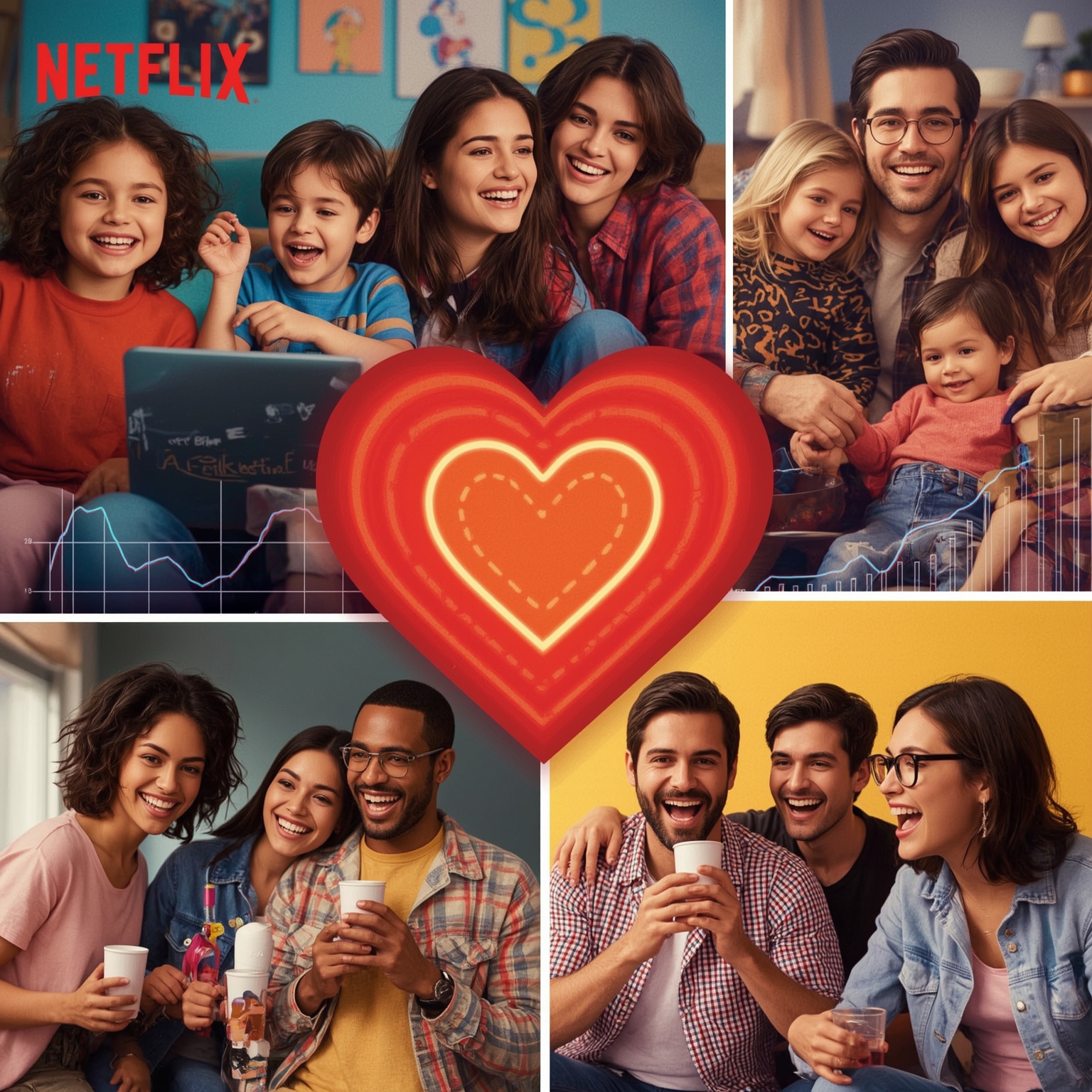 Netflix Should Lean Into Love, Laughter, and Family: Data Shows the Way