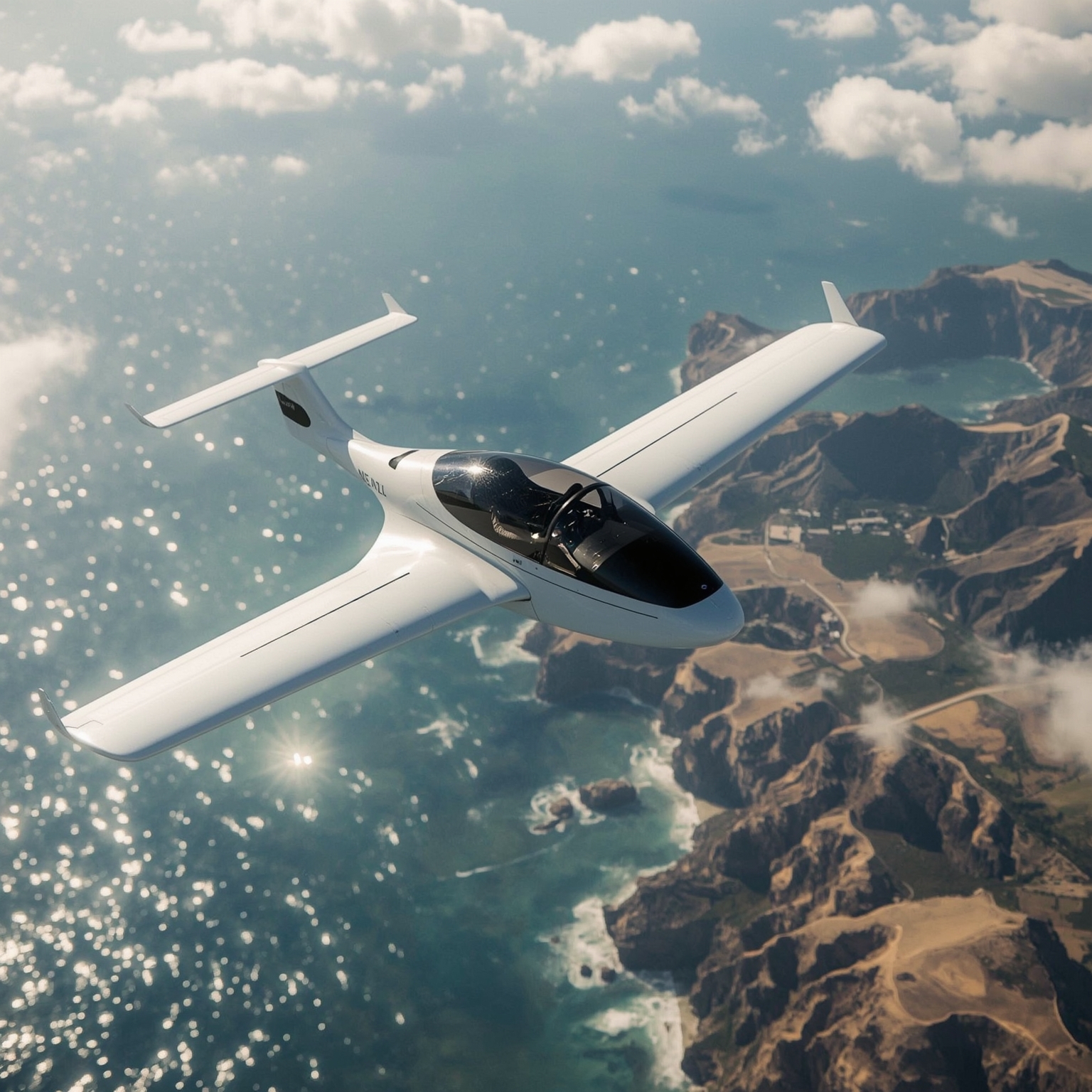 Palmer Luckey Takes the First Jetson One Electric Aircraft for a Spin Over California