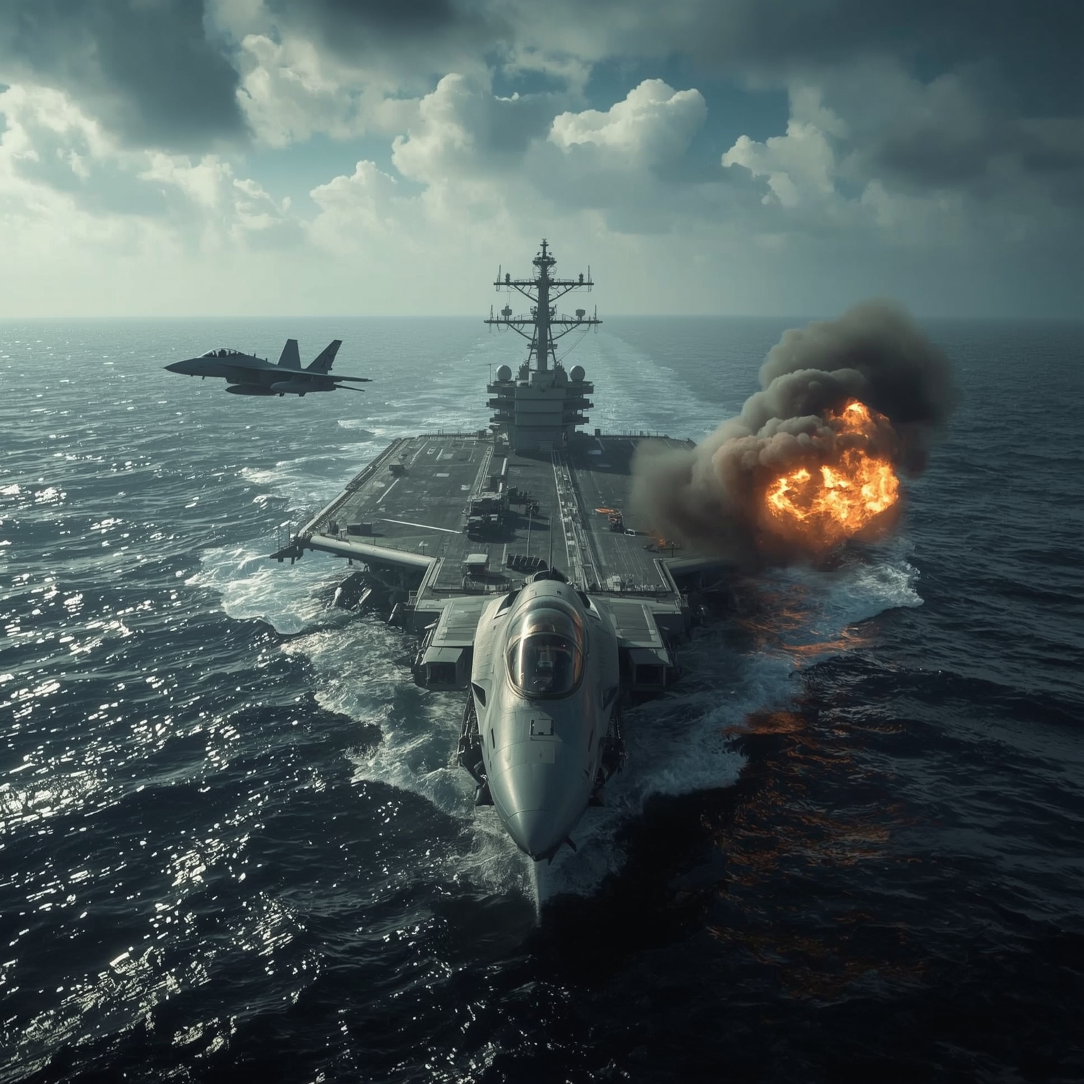 Two U.S. Navy Aircraft Crash 30 Minutes Apart in the South China Sea