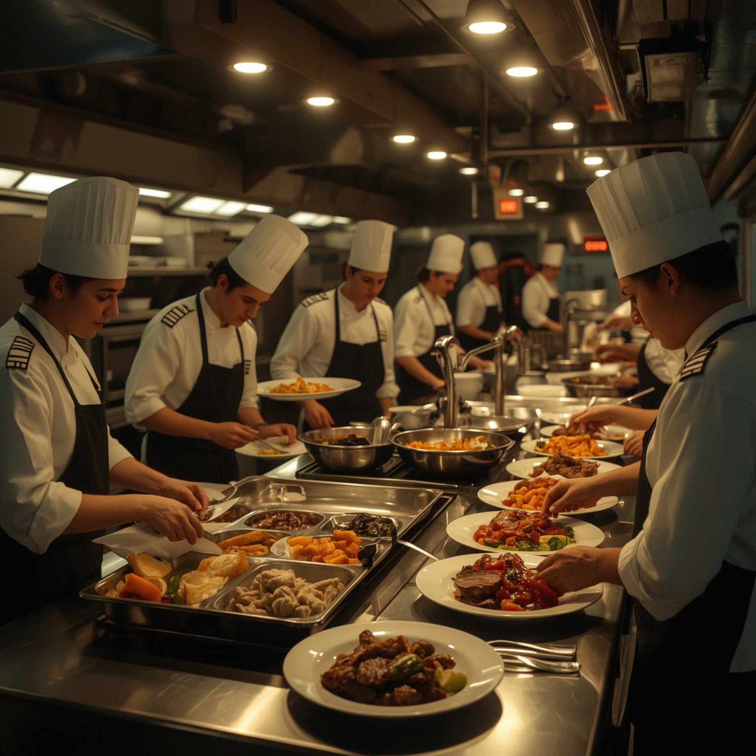 Feeding 1,600 at Sea: Inside the Culinary Operation Aboard the UK’s Newest Aircraft Carrier