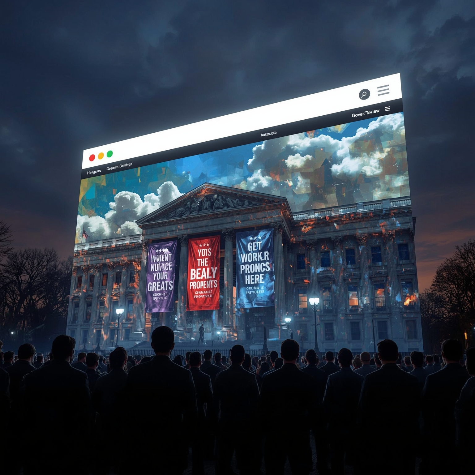 When Government Platforms Become Political Billboards