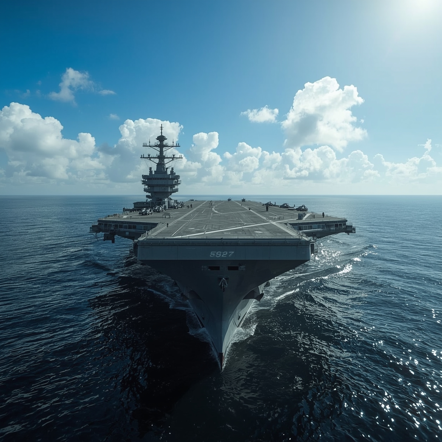 Aboard the USS Gerald R. Ford: Touring the World’s Largest Aircraft Carrier Before Its Caribbean Mission