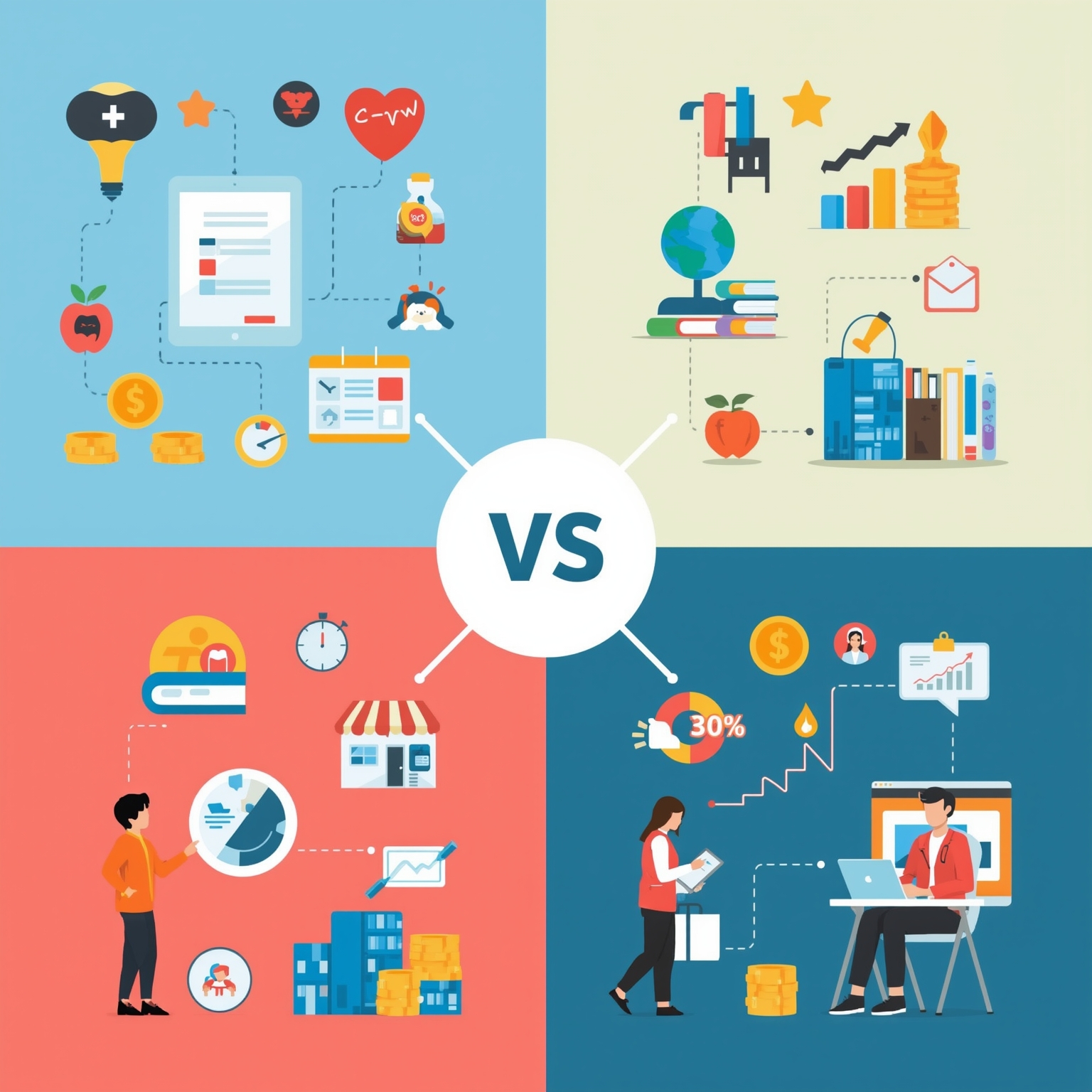 Charting Financial Comfort Across American Industries