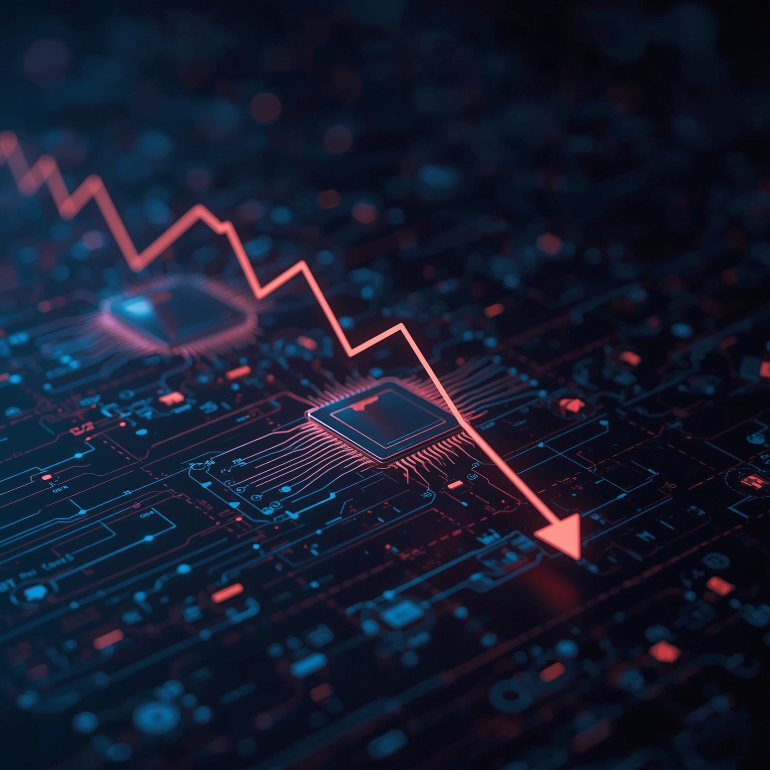 Margin Access Cuts Trigger Selloff in Chinese Chip Stocks