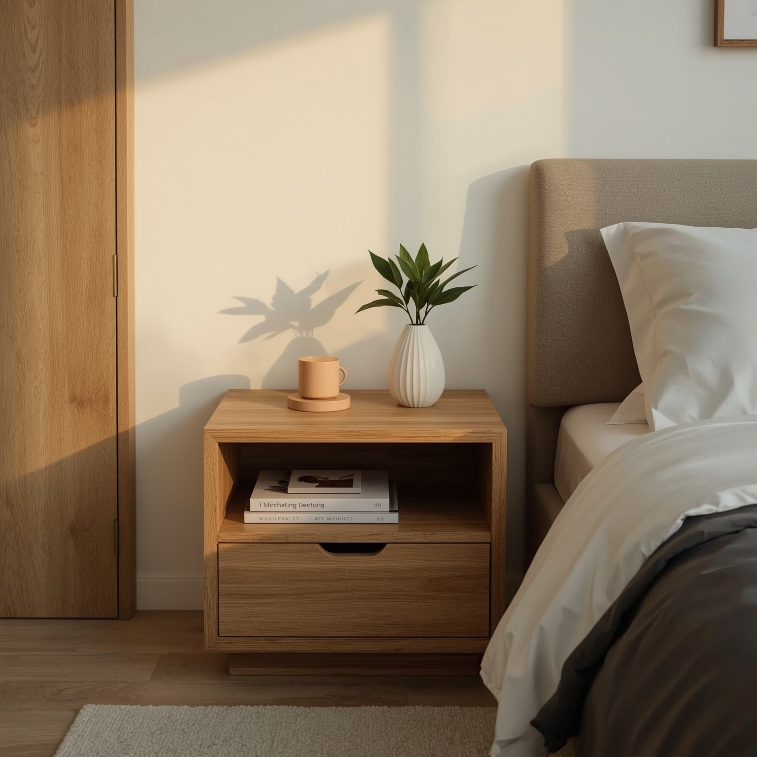 The Sleek Nightstand That Declutters and Charges — Now On Sale