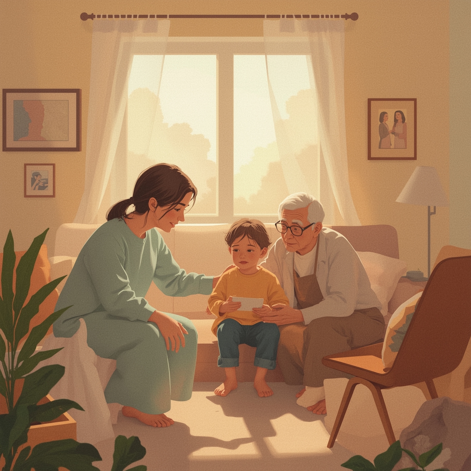 How Living With My 81-Year-Old Mom Taught My Son Empathy