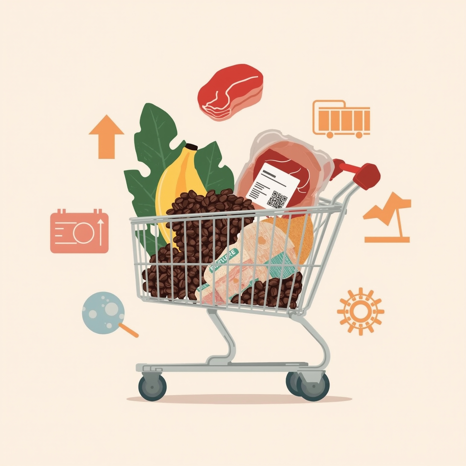 Tariff Exemptions on Coffee, Bananas, and Beef Aim to Ease Grocery Costs