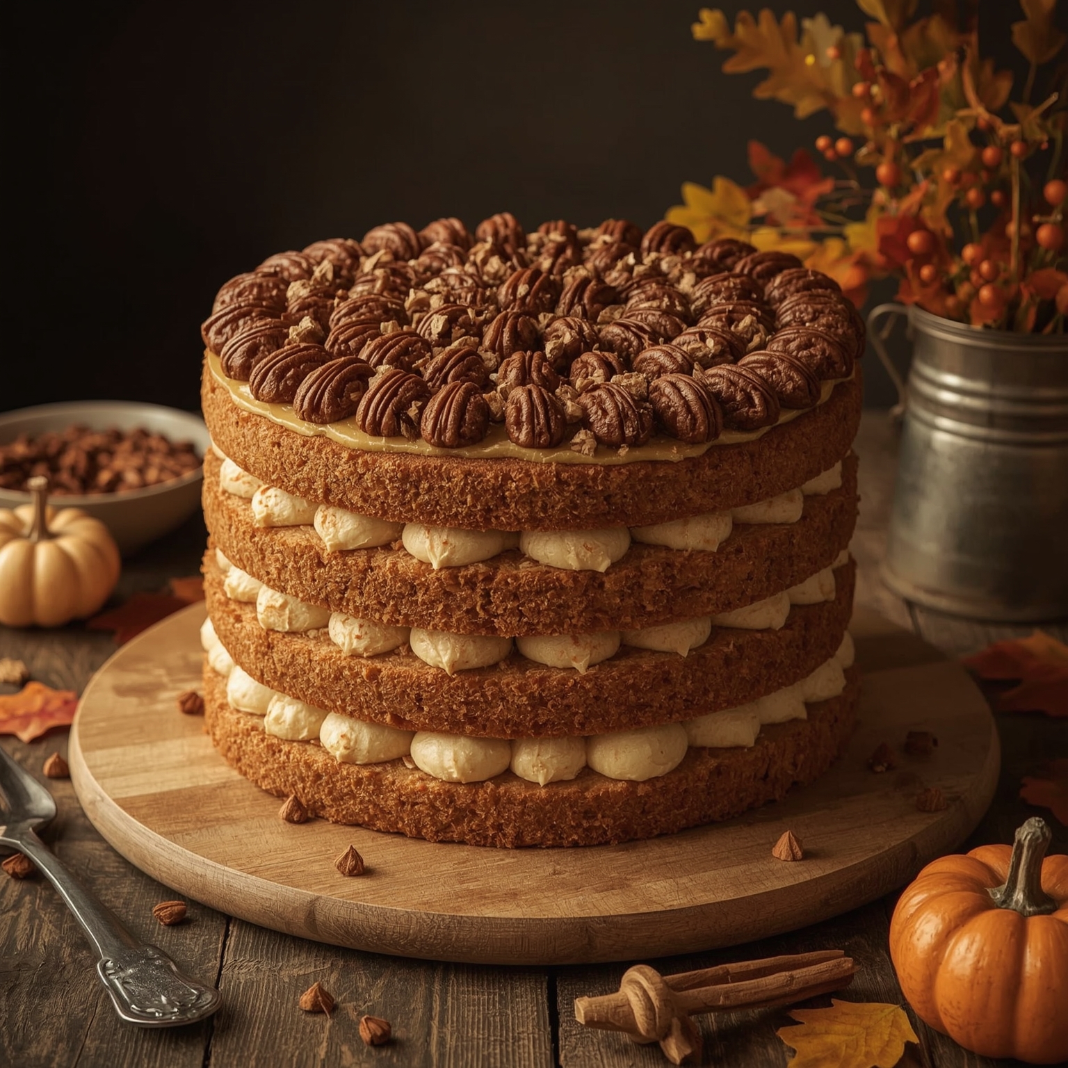 The Show-Stopping PieCaken: A 6-Pound Dessert That Stole the Friendsgiving Spotlight