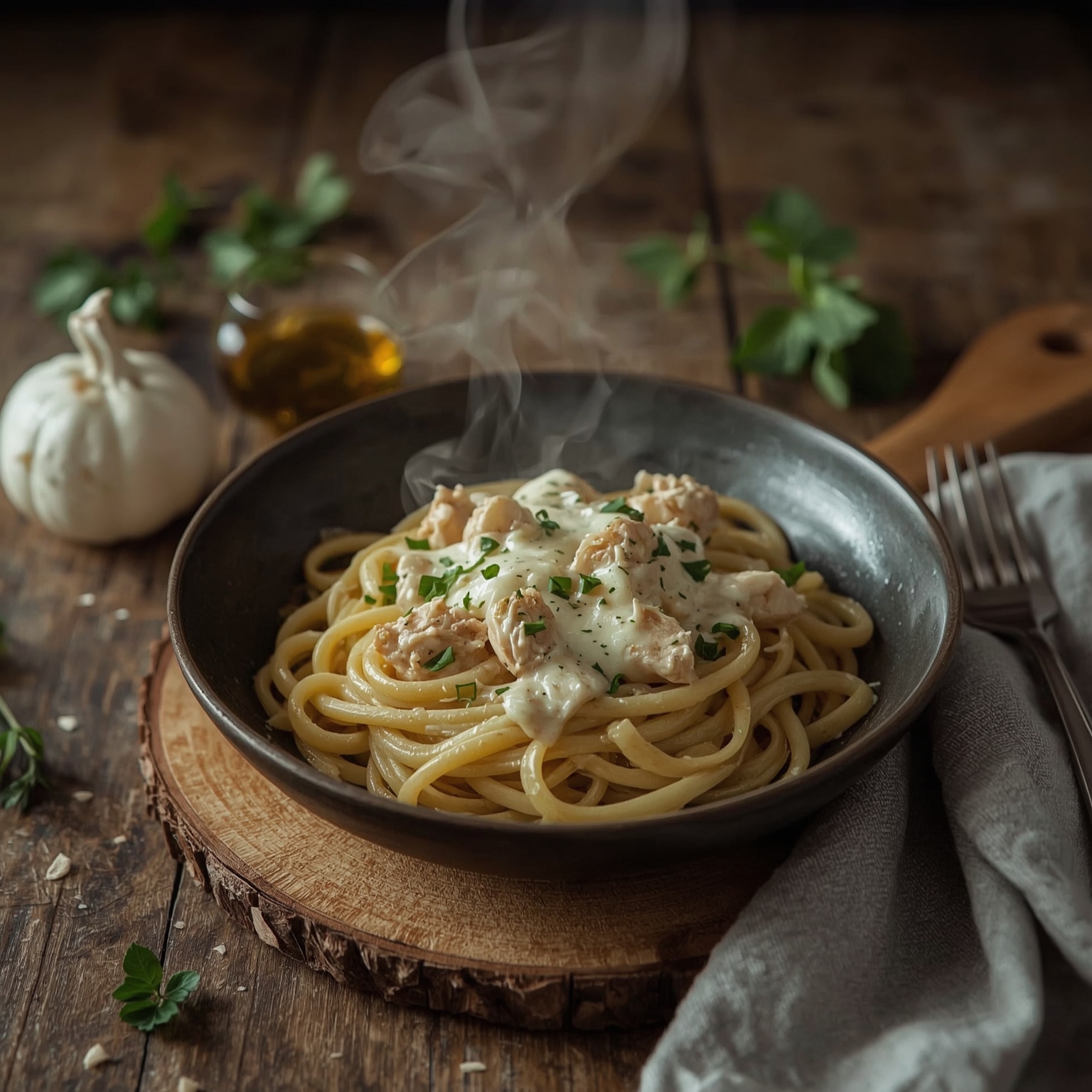 Quick Comfort: Trying the Famous Chicken Mozzarella Pasta