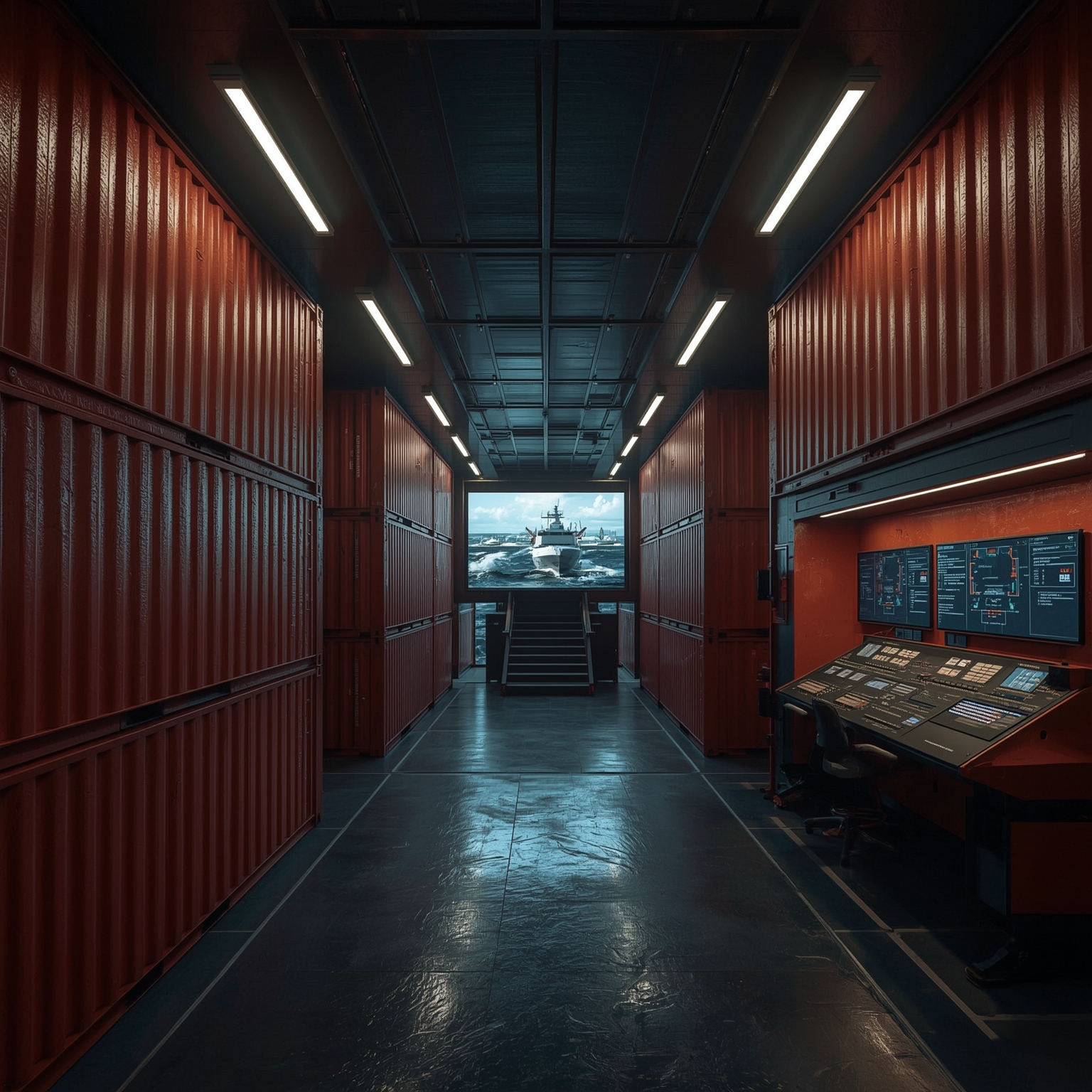 Inside the ‘Ship in a Box’: How the Coast Guard Prepares for Battles at Sea