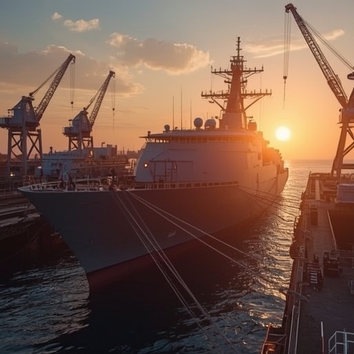 South Korea’s HJ Shipbuilding Secures U.S. Navy Maintenance Contract for USNS Amelia Earhart