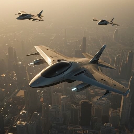 Tech Companies Aim to Bring Flying Taxis to the Battlefield