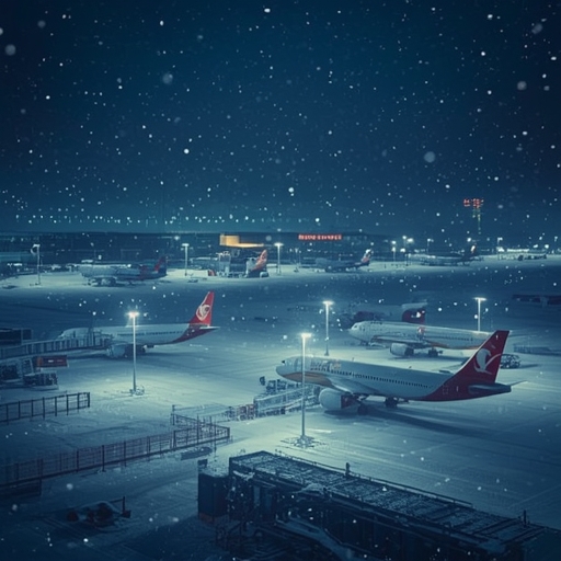 Snowstorm Paralyzes Amsterdam: Over 2,500 Flights Canceled at Schiphol Amid Five Days of Chaos