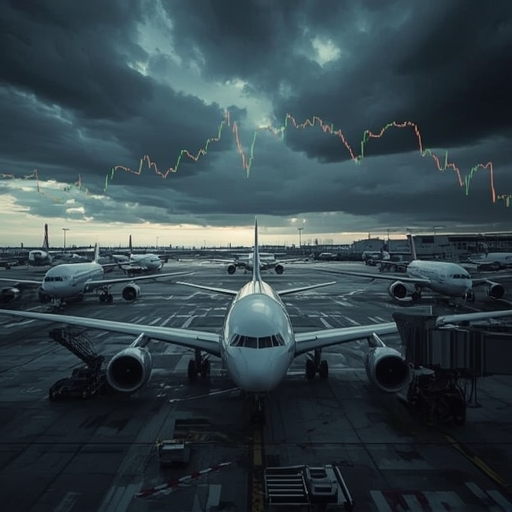 Global Airline Stocks Plunge Amid Iran-Related Travel Chaos