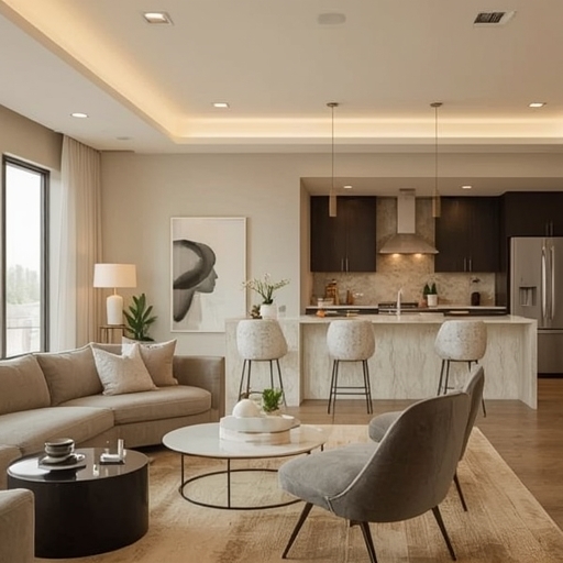 Transforming an Open-Concept Space with a $2,500 Pony Wall: A Smart Design Move