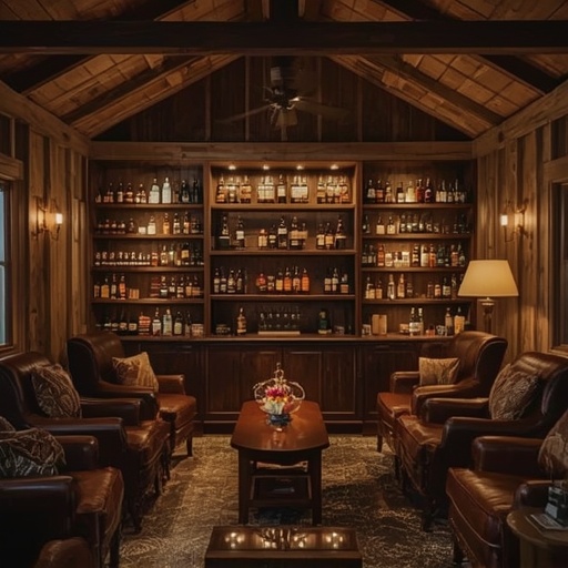 DIY Dream: Transforming a $3,000 Shed into a Whiskey and Cigar Lounge