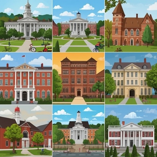 Explore The Best College Town in Every US State