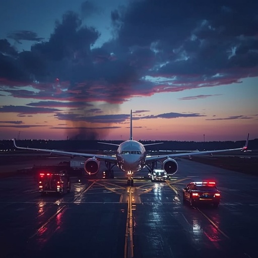 Frontier Airlines Flight Incident at Denver International: Pedestrian Struck and Engine Fire Quickly Contained
