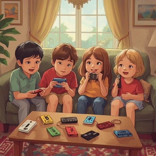 When Old-School Tech Beats Smartphones: Kids Rediscover the Joy of Walkmans