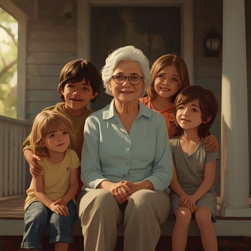 At 62, She Found a New Purpose: Raising Her Four Granddaughters with Love and Strength
